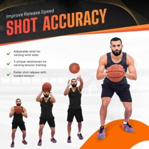 FNBX FlickGlove Basketball Shooting Aid, Training Equipment for Improving Shot a...