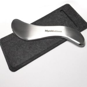 Metal Muscle Scraper and Myofascial Release Tool - Stainless Steel Gua Sha for E...