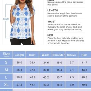 Koscacy Women's Long Sleeve Golf Tennis Polo Shirts UPF50+ Half Zip Dry Fit Work...