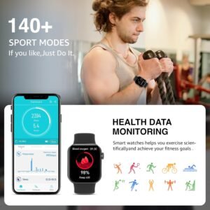 Smart Watch (Answer/Dial Call), Fitness Tracker with 1.85" HD Large Screen,147 S...