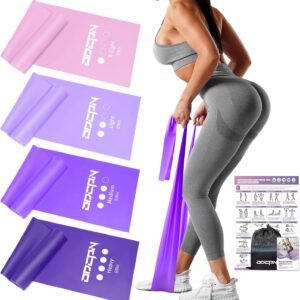 Resistance Bands for Physical Therapy Women, Extended Exercise Stretch Bands for...