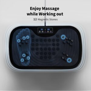 Vibration Plate Exercise Machine, Exercise Equipment for Whole Body, Power Plate...