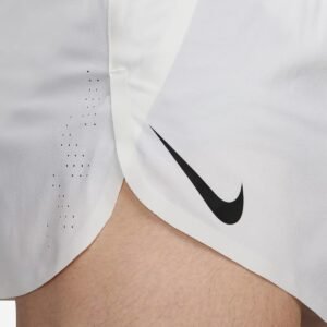 Nike AeroSwift Men's Dri-FIT ADV 2" Brief-Lined Running Shorts, Summit White/Bla...