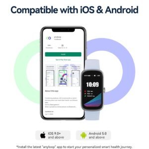 Health Fitness Tracker, 24/7 Heart Rate/SpO2/Sleep Monitor, Activity Trackers & ...