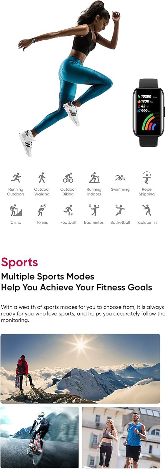 BENIO Pigeon Smart Watch Fitness Tracker,Heart Rate Monitor,Blood Oxygen Trackin...