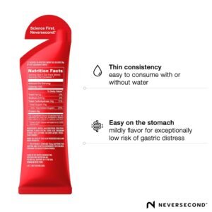 Neversecond C30+ Energy Gel + Caffeine, Performance Nutrition & Hydration, Never...