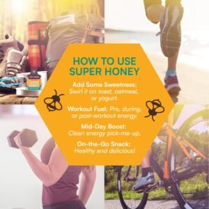 You Again Super Honey Lemon Turmeric Packets | Pre & Mid-Workout Clean Energy Ge...