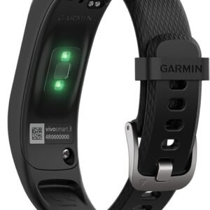 Garmin Vivosmart 3, Black, S/M (Renewed)