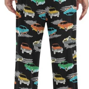 Love Valentines Day Hearts Pajama Pants Men's Pajama Bottoms Lounge Sleepwear PJ...