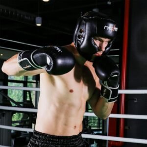 MaxxMMA Headgear L/XL Boxing MMA Training Kickboxing Sparring Karate Taekwondo