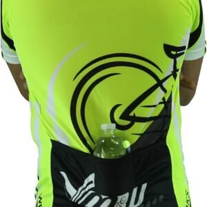 Maks Cycling Jersey with Sublimation Print Race Cut Short-Sleeve Bike Biking Shi...