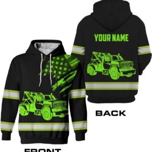 Matedecor High Visibility Hoodie for Men Hi Vis Hoodie Jobs Collection Custom Na...