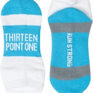 Gone For a Run Inspirational Athletic Running Socks | Women's Woven Low Cut | In...