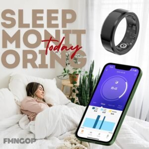2024 New Smart Ring, Bluetooth 5.0, Shake to Take Photos, Activity Tracker, Slee...