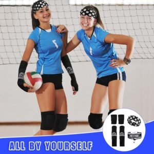 Honoson 7 Pcs Volleyball Training Equipment Aid Volleyball Serving Trainer Volle...