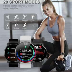 Smart Watch for Women Men, Bluetooth Call Fitness Tracker for Android and iOS Ph...