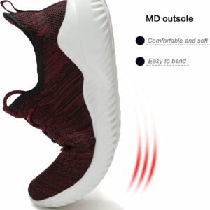 Socviis Mens Slip On Running Shoes Athletic Walking Trainers Lightweight Breatha...