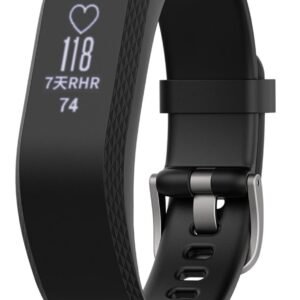 Garmin Vivosmart 3, Black, S/M (Renewed)