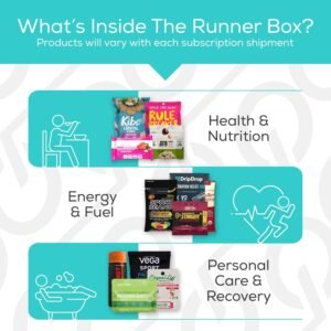 Running Subscription Box, Nutritional Snacks, Personal Care, Recovery & Running ...