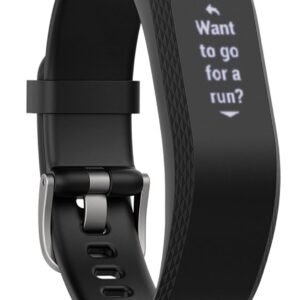 Garmin Vivosmart 3, Black, S/M (Renewed)
