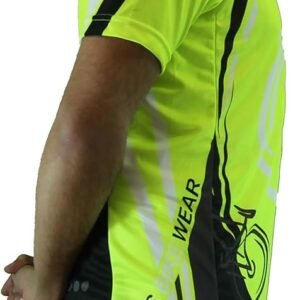 Maks Cycling Jersey with Sublimation Print Race Cut Short-Sleeve Bike Biking Shi...