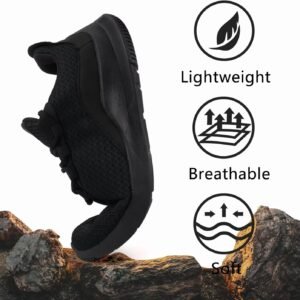 Slip on Sneakers for Men Casual Non Slip Lightweight Breathable Athletic Tennis ...