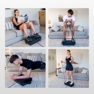 Vibration Plate Exercise Machine, Exercise Equipment for Whole Body, Power Plate...