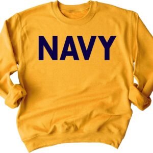 Promotion & Beyond Military Gear Navy Training PT Crewneck Sweatshirt