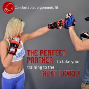 Combat Sports Max Strike MMA Training Gloves, Open Palm Boxing Gloves for MMA, M...