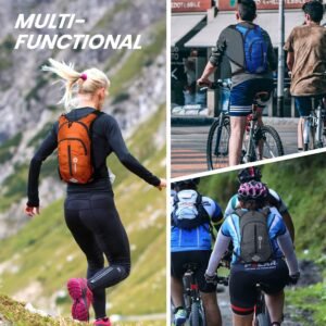 Hydration Pack Backpack for Women & Men, Lightweight Water Backpack with 2L Wate...