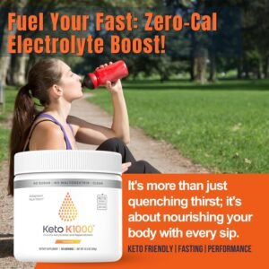 Hi-Lyte Keto K1000 Electrolyte Powder | Orange | Hydration Supplement Drink Mix ...