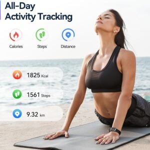 Health Fitness Tracker, 24/7 Heart Rate/SpO2/Sleep Monitor, Activity Trackers & ...