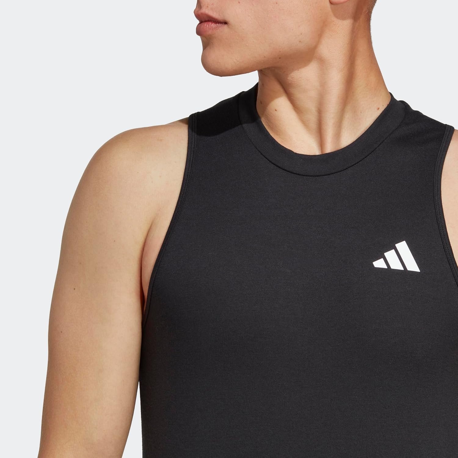 adidas Men's Training Essentials Feel Ready Logo Sleeveless T-Shirt