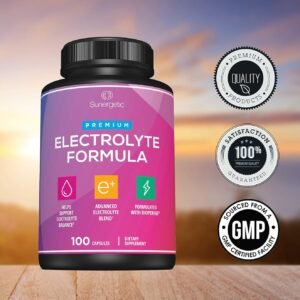 Premium Electrolyte Capsules – Support for Keto, Low Carb, Rehydration & Recover...