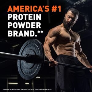 Body Fortress Super Advanced Whey Protein Powder, Vanilla, 60g Protein & 12g BCA...