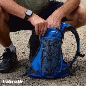 Vibrelli Hydration Pack & 2L Hydration Water Bladder - High Flow Bite Valve - Hy...