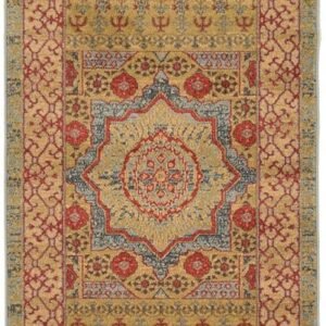 Unique Loom Palace Collection Area Rug - Saray (2' 7" x 10' Runner, Light Blue/ ...