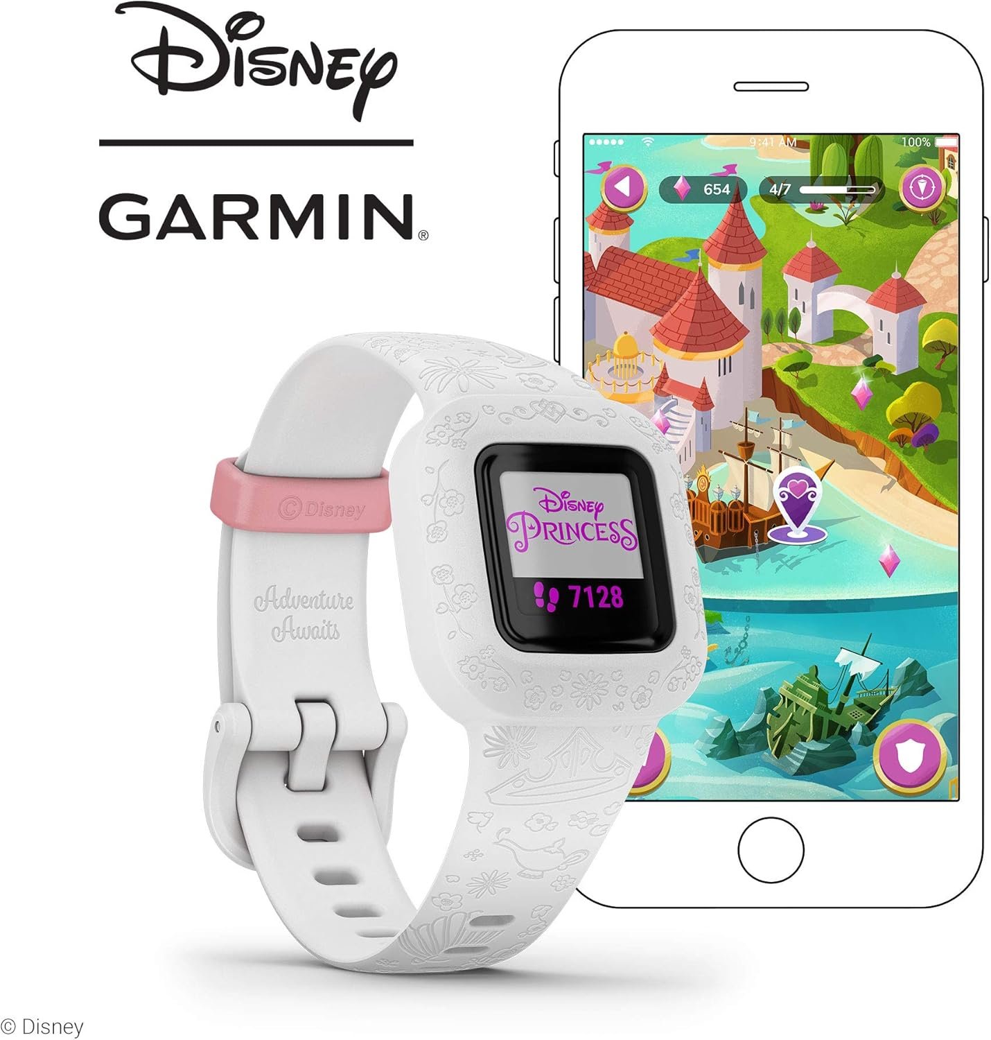 Garmin vivofit jr. 3, Fitness Tracker for Kids, Swim-Friendly, Up To 1-year Batt...