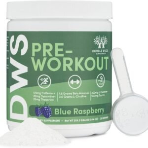 Pre Workout Powder for Men & Women (30 Servings of Caffeine, Beta Alanine, L-Cit...