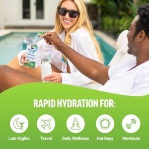 FORCE FACTOR Liquid Labs Electrolytes Powder Packets—Lemon Lime—Hydration Packet...