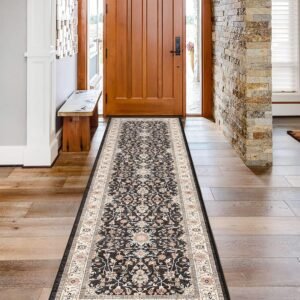 Washable Runner Rug 2x7 - Hallway Runner Rug Kitchen Rugs and Mats Non Skid Wash...