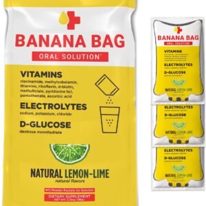 Banana Bag Oral Solution - Pharmacist Hydration Recovery Formula - Electrolyte &...