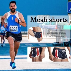 AIMPACT Mens Running Shorts Breathing Workout Gym Booty Short Shorts Sexy