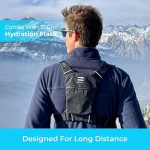 Sub90 Running Hydration Vest - Lightweight Running Pack For Men & Women with Pho...