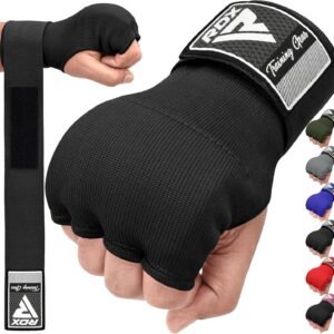 RDX Gel Boxing Hand Wraps Inner Gloves Men Women, Quick 75cm Long Wrist Straps, ...