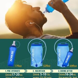 Running Vest for Men Women, Hydration Vest for Running Hiking with Water Bladder...