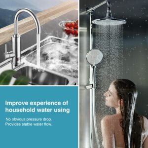 Membrane Solutions 5 Micron Whole House Sediment Water Filter Replacement Cartri...