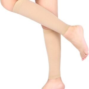 Compression Socks, 20-30mmHg Calf Compression Sleeves, Footless Compressed Socks...