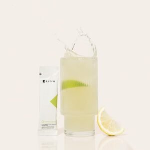 BATCH Electrolyte Packets Lemon-Lime Coconut Water, Himalayan Pink Salt, Potassi...