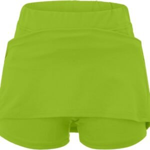 Women's Pocket Pants Summer Casual Solid Mid Waist Culottes Fashion Short Skirts...